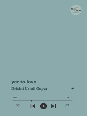 cover image of Yet to Love